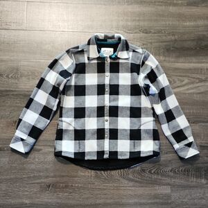 Orvis Fleece Lined Plaid Flannel Shacket